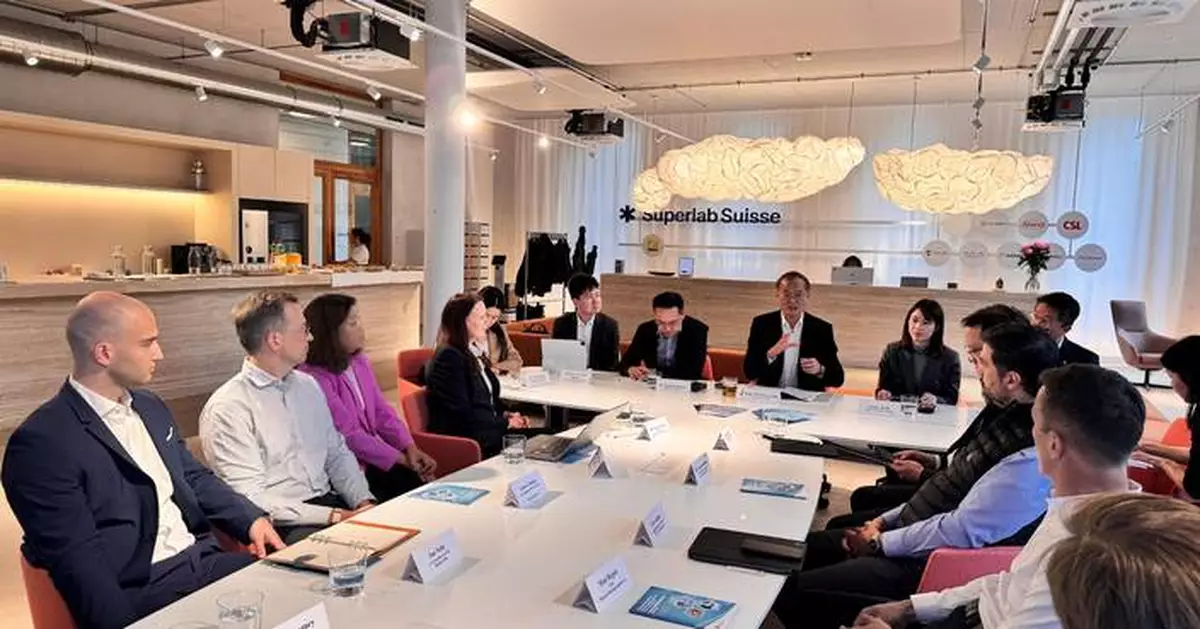 Hong Kong's Health Secretary Promotes Medical Innovation and Clinical Trials in Switzerland
