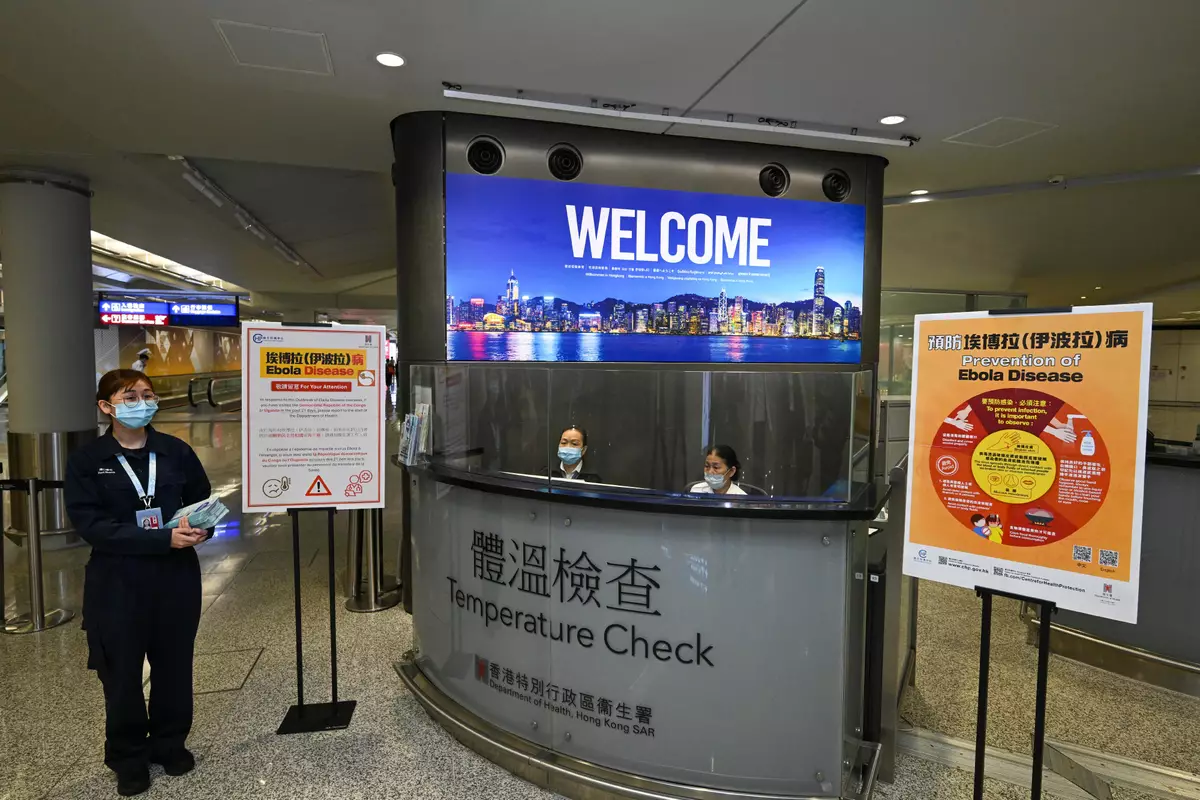Government issues Red Outbound Travel Alert for Democratic Republic of Congo in view of Ebola outbreak in Africa Source: HKSAR Government Press Releases