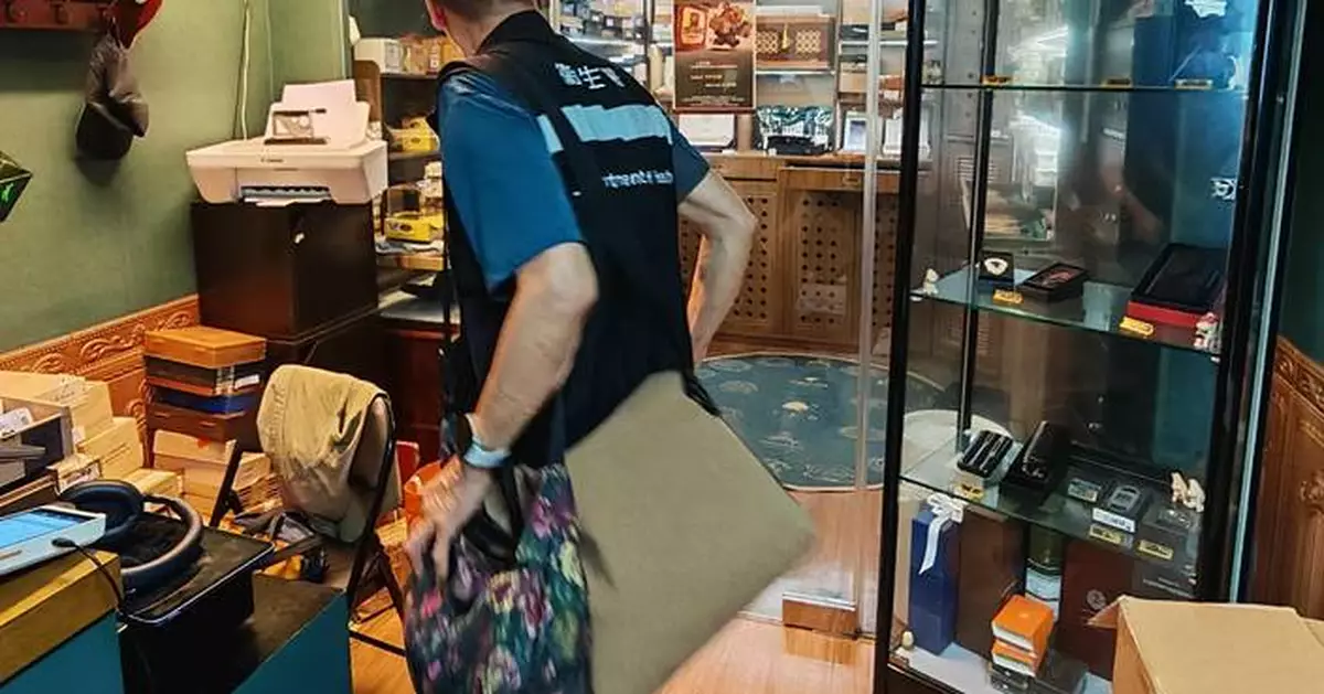 TACO Targets Illegal Cigar Smoking with Surprise Inspections in Kwun Tong, Issues Three Penalty Notices.