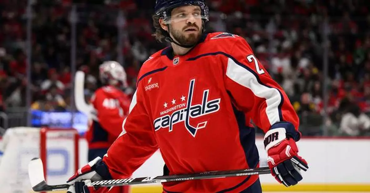 Washington Capitals re-sign Timothy Liljegren to a 2-year, $6.5 million contract