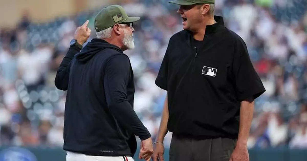 Ashby becomes first 8-game winner, Brewers beat Twins 3-2 with help of interference call