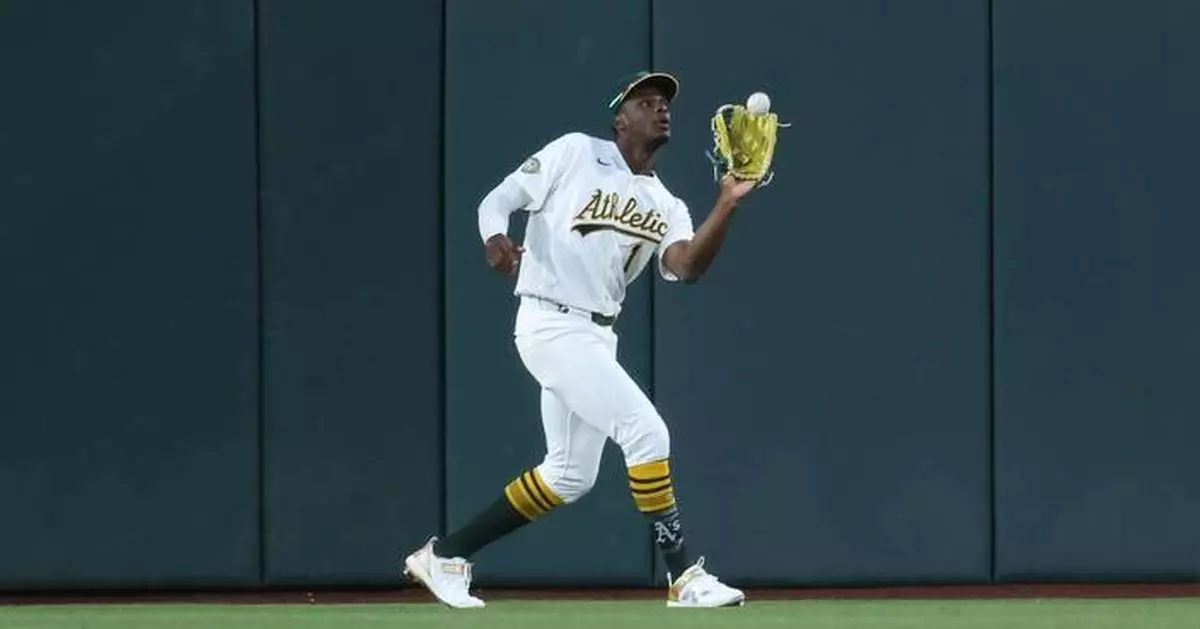 Athletics' Denzel Clarke has left hamstring strain that will sideline him until at least July
