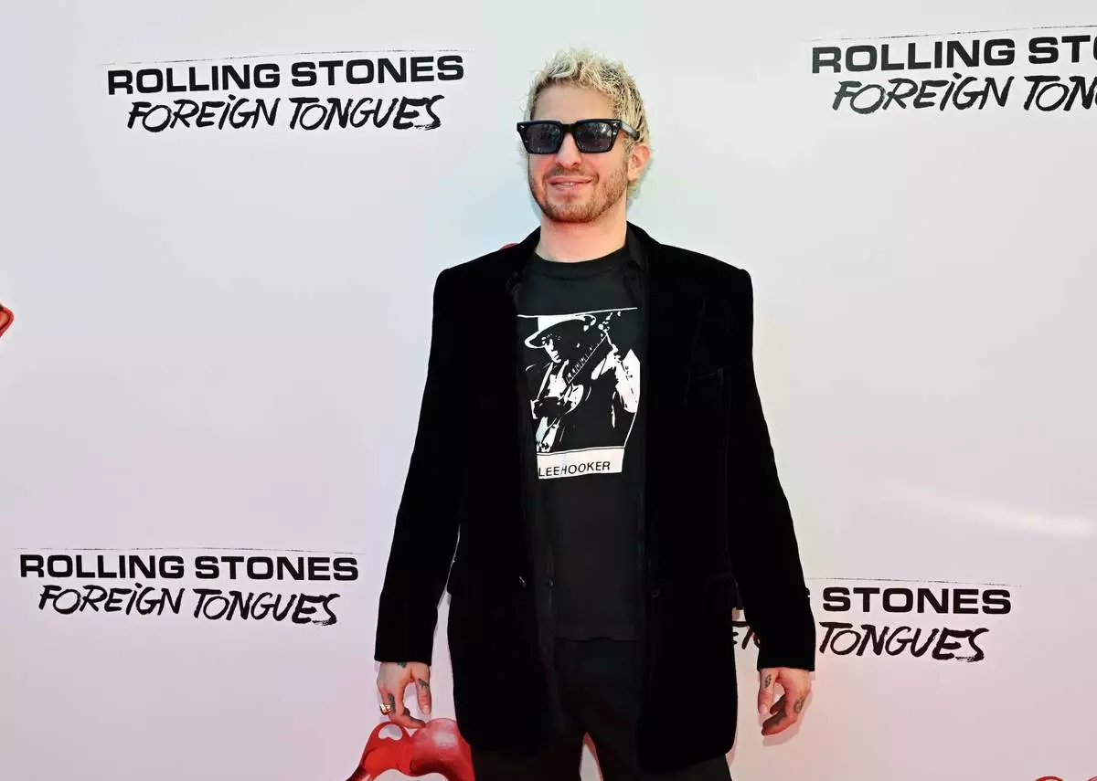 Producer Andrew Watt attends The Rolling Stones "Foreign Tongues" album launch event on Tuesday, May 5, 2026, in New York. (Photo by Evan Agostini/Invision/AP)