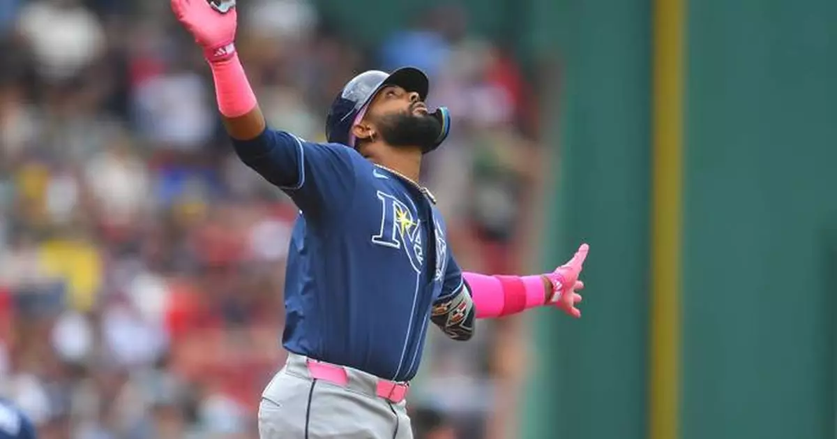 Junior Caminero hits solo homer and Rays' pitchers continue strong run in 4-1 victory over Red Sox