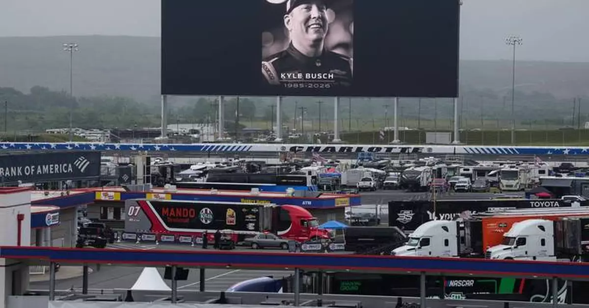 Somber mood surrounds Coca-Cola 600 as drivers prepare to race three days after Kyle Busch's death