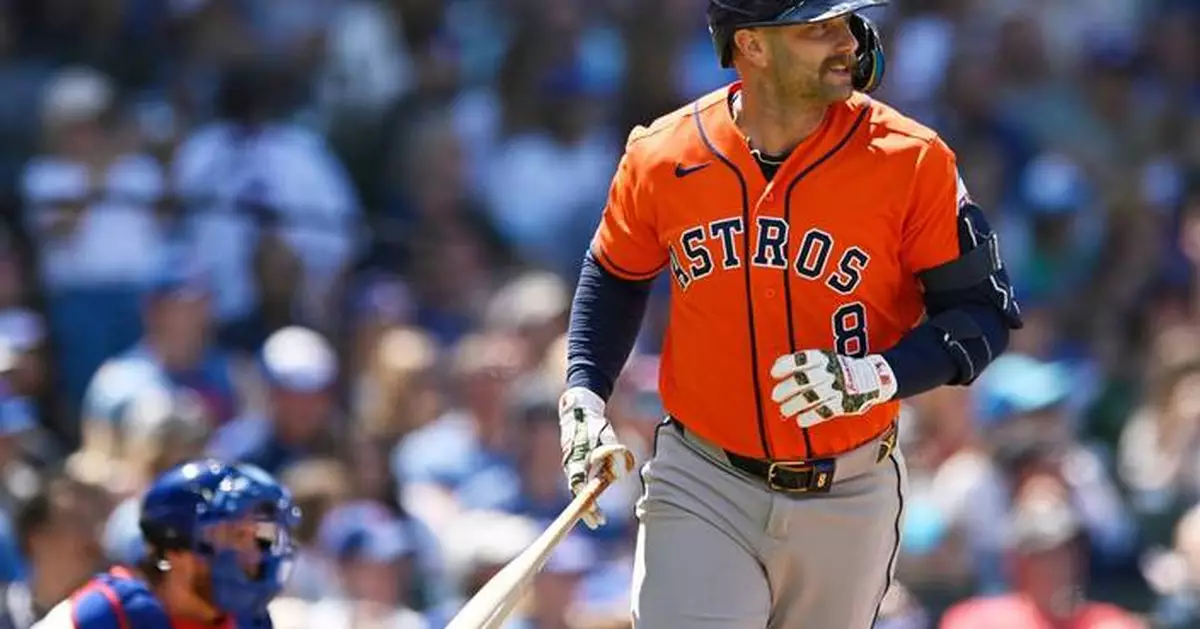 Christian Walker's 3-run home run leads Astros to 8-5 win over Cubs