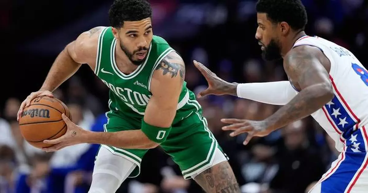 Celtics star Jayson Tatum ruled out of Game 7  with left knee stiffness