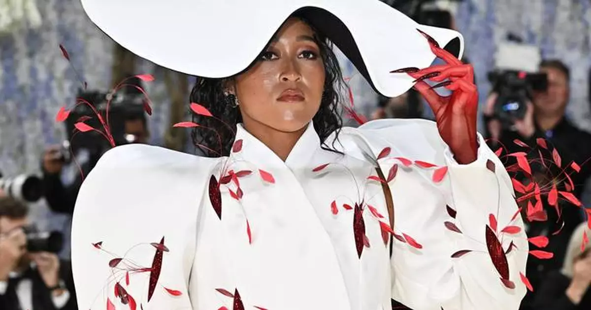 Naomi Osaka recounts her show-stopping Met Gala outfit at the 'Grand Slam' of fashion