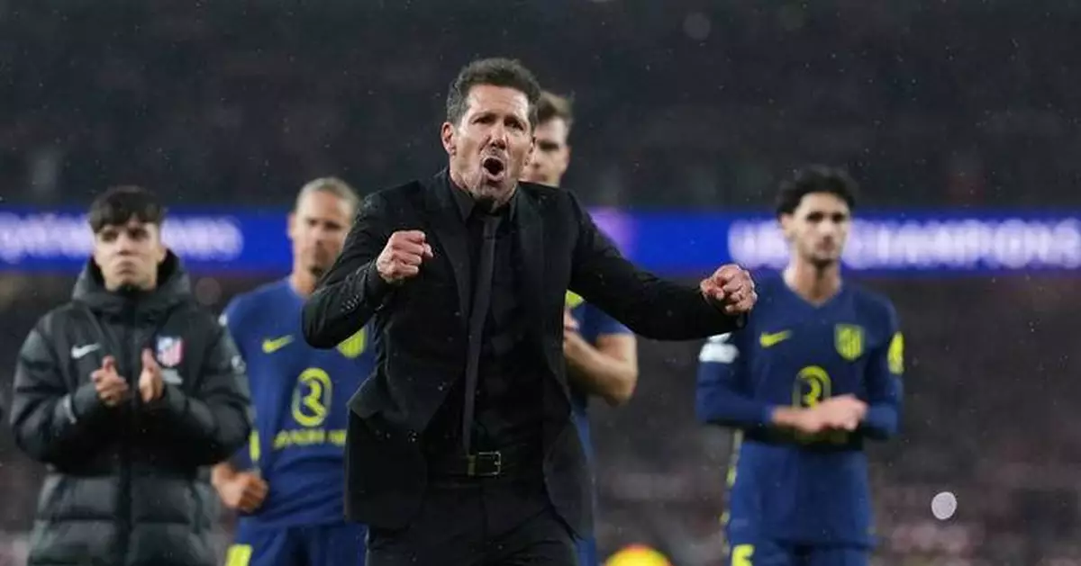 Atletico Madrid's Simeone proud and 'peaceful' after Champions League hopes dashed yet again