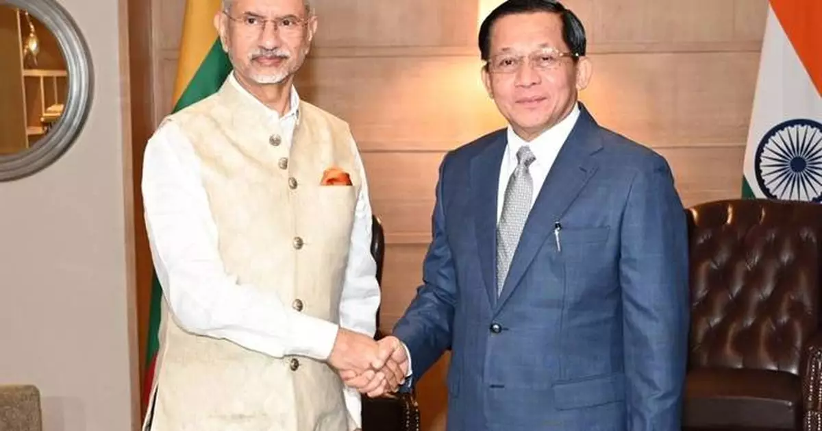 President of Myanmar’s military-backed government visits India