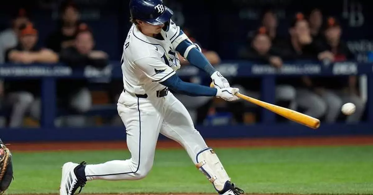 Rays place OF Jonny DeLuca on 10-day injured list with strained right hamstring