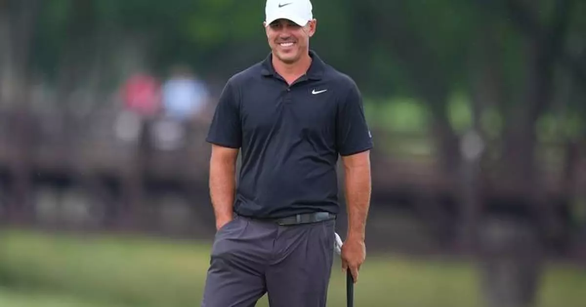 Brooks Koepka leads the Byron Nelson, with Scottie Scheffler lurking in his hometown event
