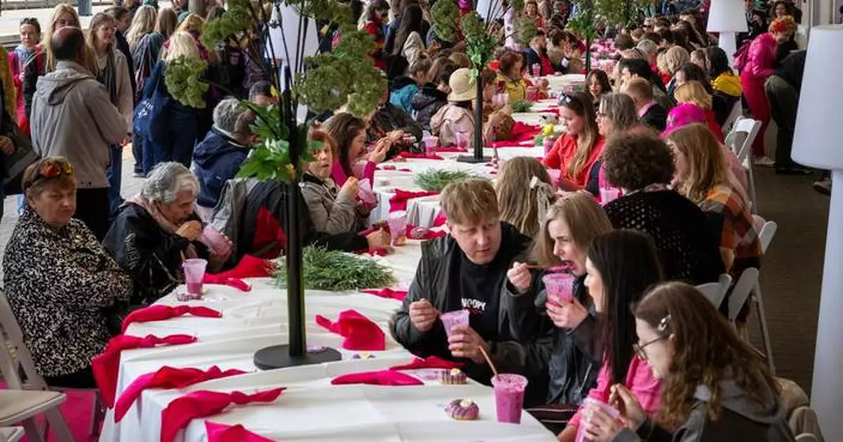 Festival honoring bright pink soup brings thousands to the party in this history town