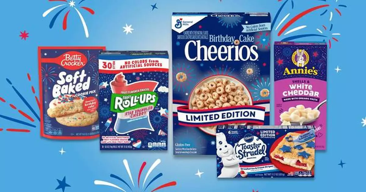 General Mills and its Iconic Brands Celebrate America’s 250th Birthday with 79 Themed Products