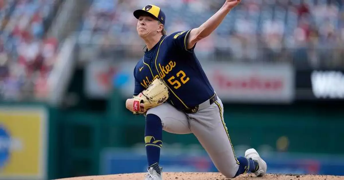 Kyle Harrison has another strong start as Brewers beat Nationals 4-1