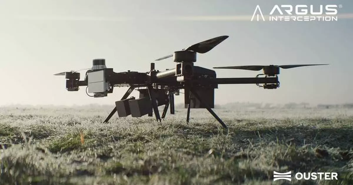ARGUS Interception and Ouster Announce Strategic Agreement to Strengthen the Precision and Reliability of Counter-UAS Systems with Digital Lidar
