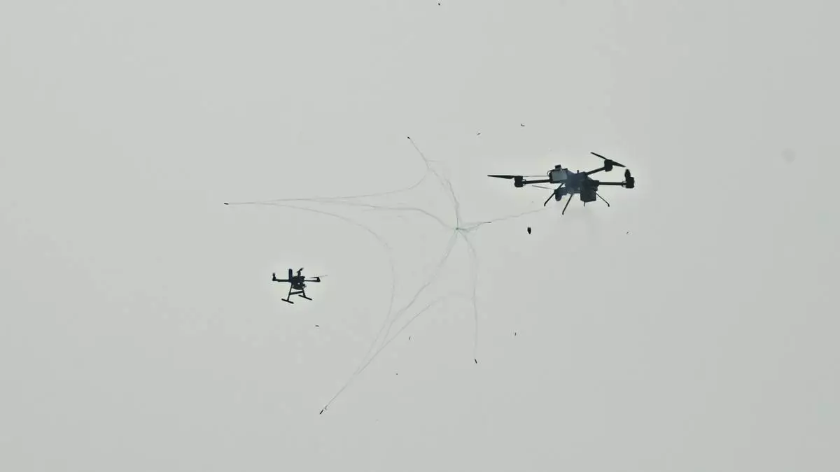 ARGUS A1-Falke® designed to capture, recover, and secure uncooperative drones.