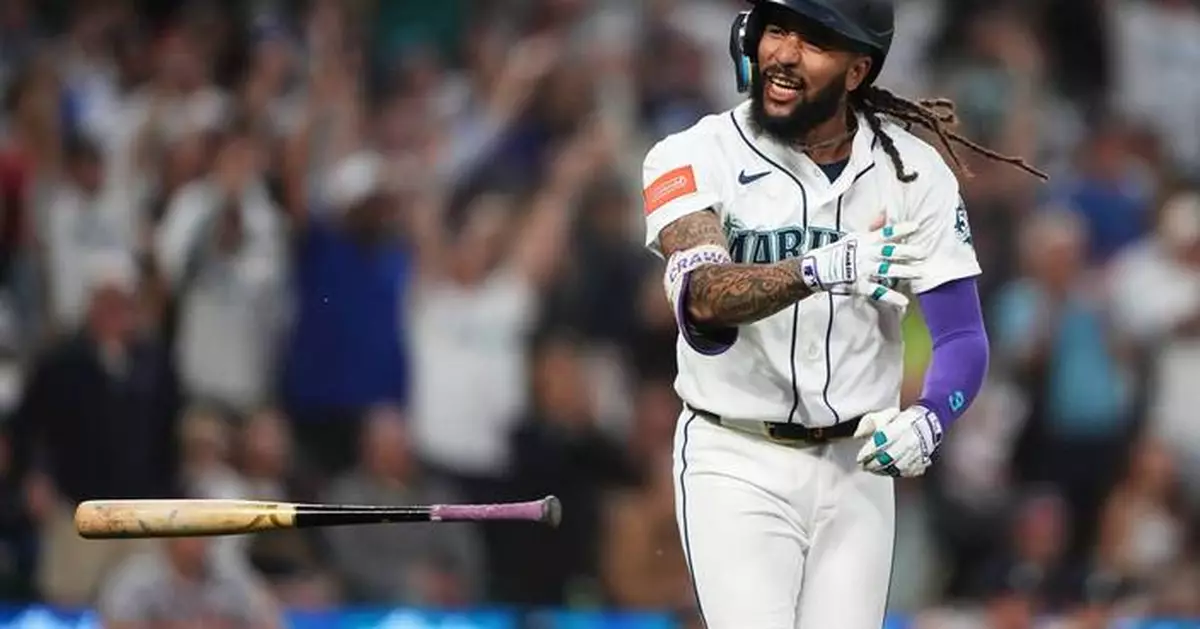 J.P. Crawford hits go-ahead homer in 5-run 6th as Mariners rally from 4 down to beat Braves 5-4