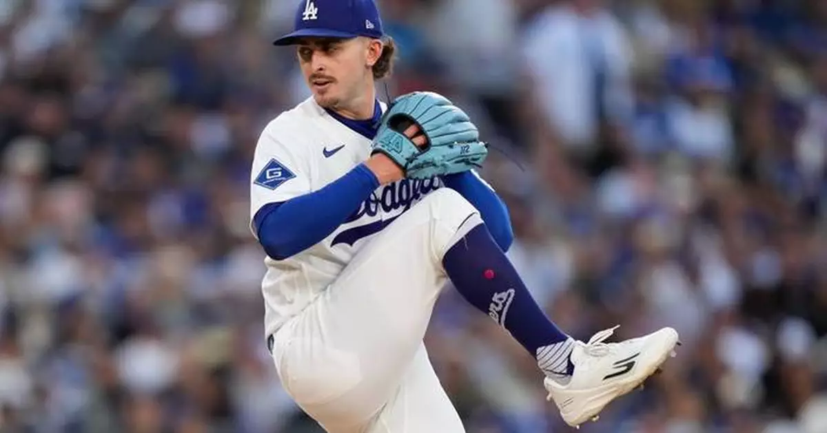 Dodgers beat Phillies as Justin Wrobleski strikes out 9 and Los Angeles hits 4 homers