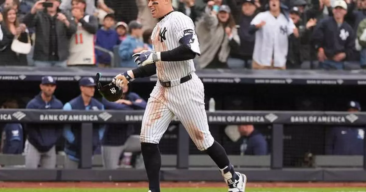 Aaron Judge's walk-off homer against Rays ends frustrating 2 weeks without homer or RBIs