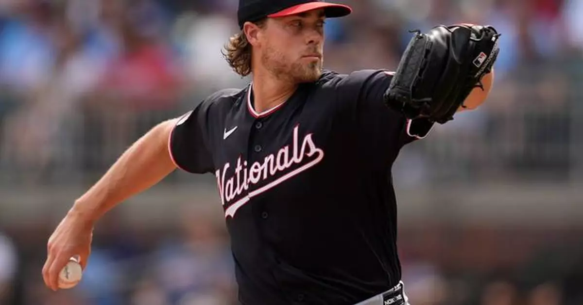 Irvin, Washington relievers hold Braves to 1 hit in a 2-0 win