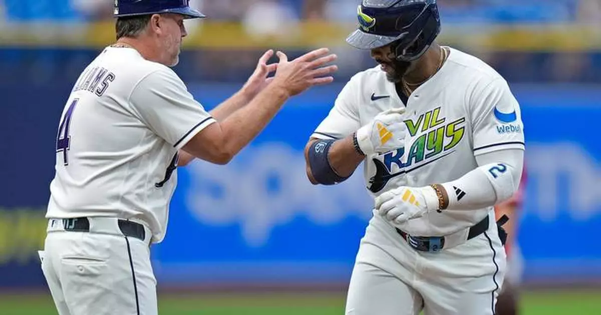 Yandy Díaz hits two home runs as the Rays beat the Angels 8-5