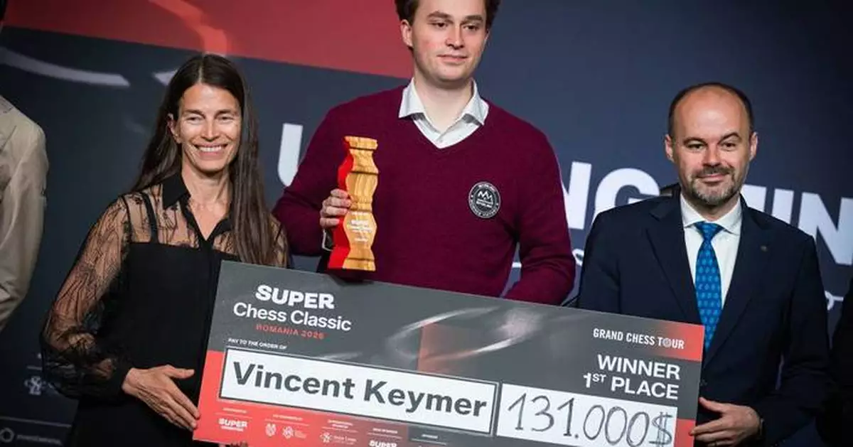 Vincent Keymer Wins Super Chess Classic Romania in Breakthrough Grand Chess Tour Debut