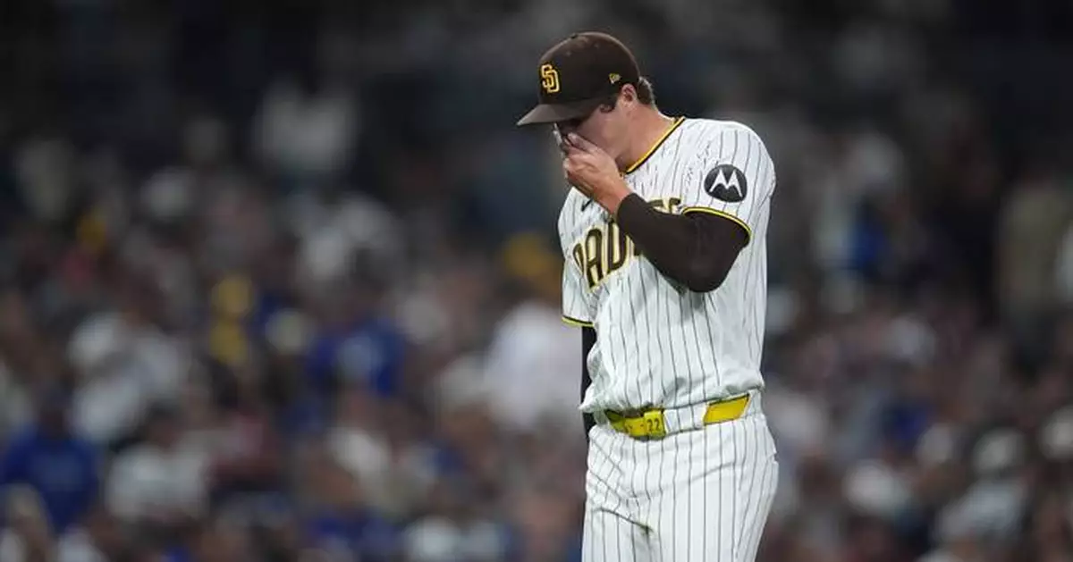 Andy Pages bests Mason Miller after an epic 9-pitch at-bat in 9th inning of Dodgers' win over Padres