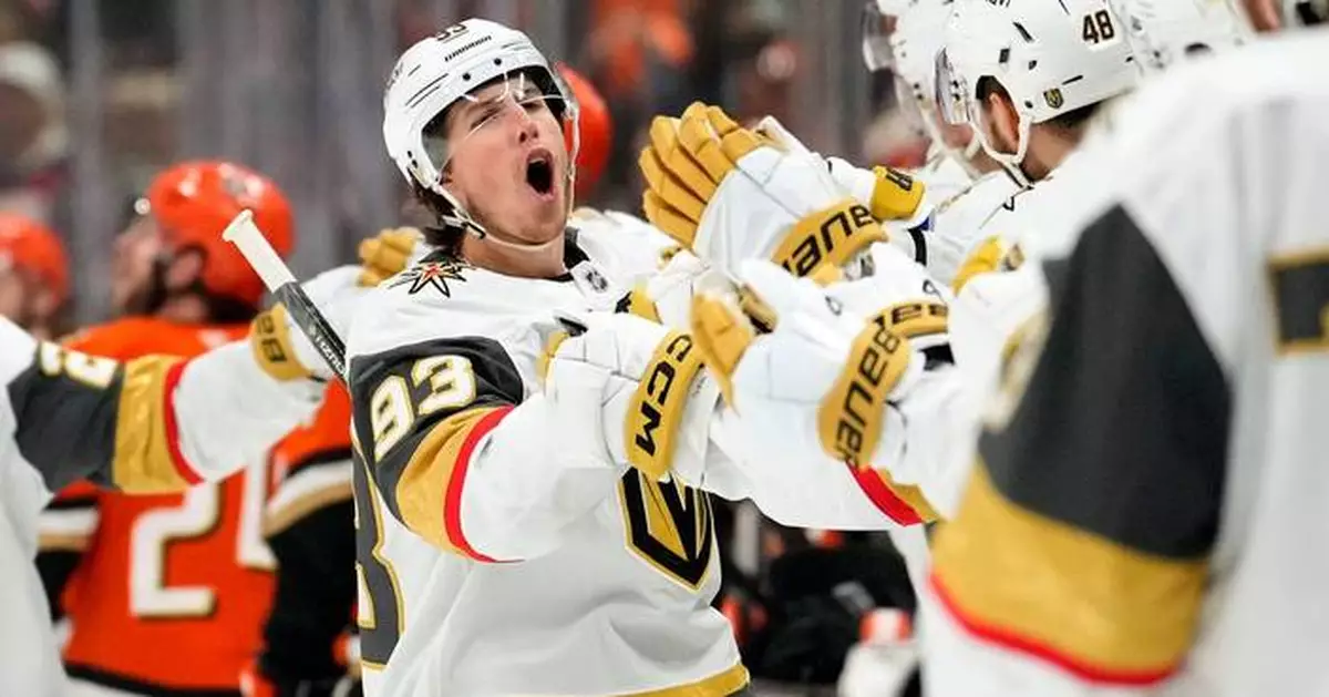 Marner, Dorofeyev propel Golden Knights past Ducks 5-1 in Game 6 clincher, into conference finals