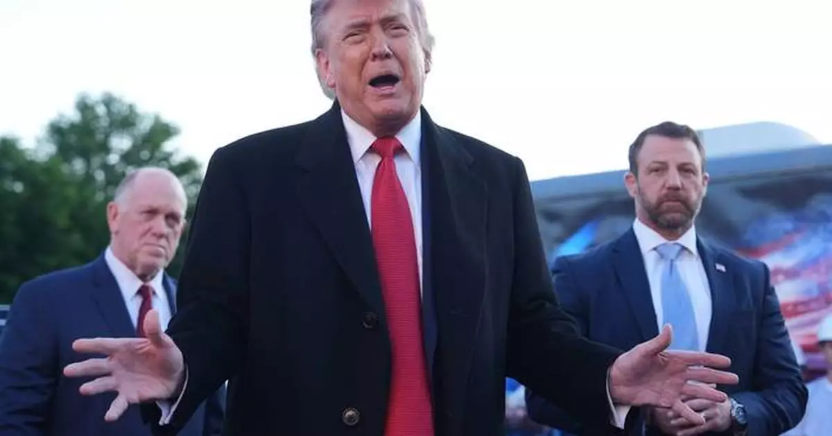 Trump says sculpture garden honoring prominent Americans is planned for park along Potomac River