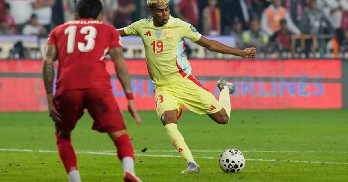 Injured Yamal and Williams in Spain's World Cup squad that has no Real Madrid players for 1st time