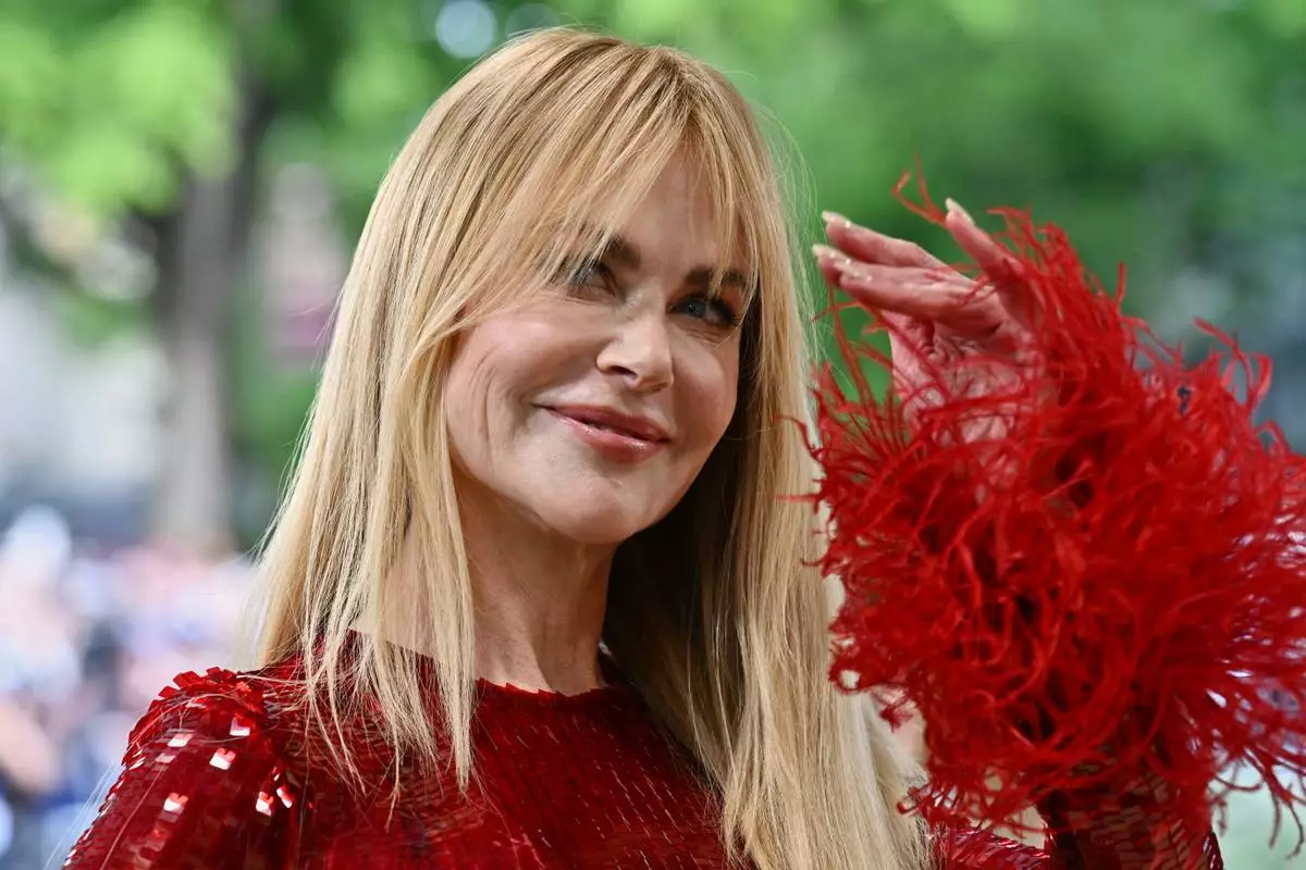 Nicole Kidman arrives at The Metropolitan Museum of Art's Costume Institute benefit gala celebrating the opening of the "Costume Art" exhibition on Monday, May 4, 2026, in New York. (Photo by Evan Agostini/Invision/AP)