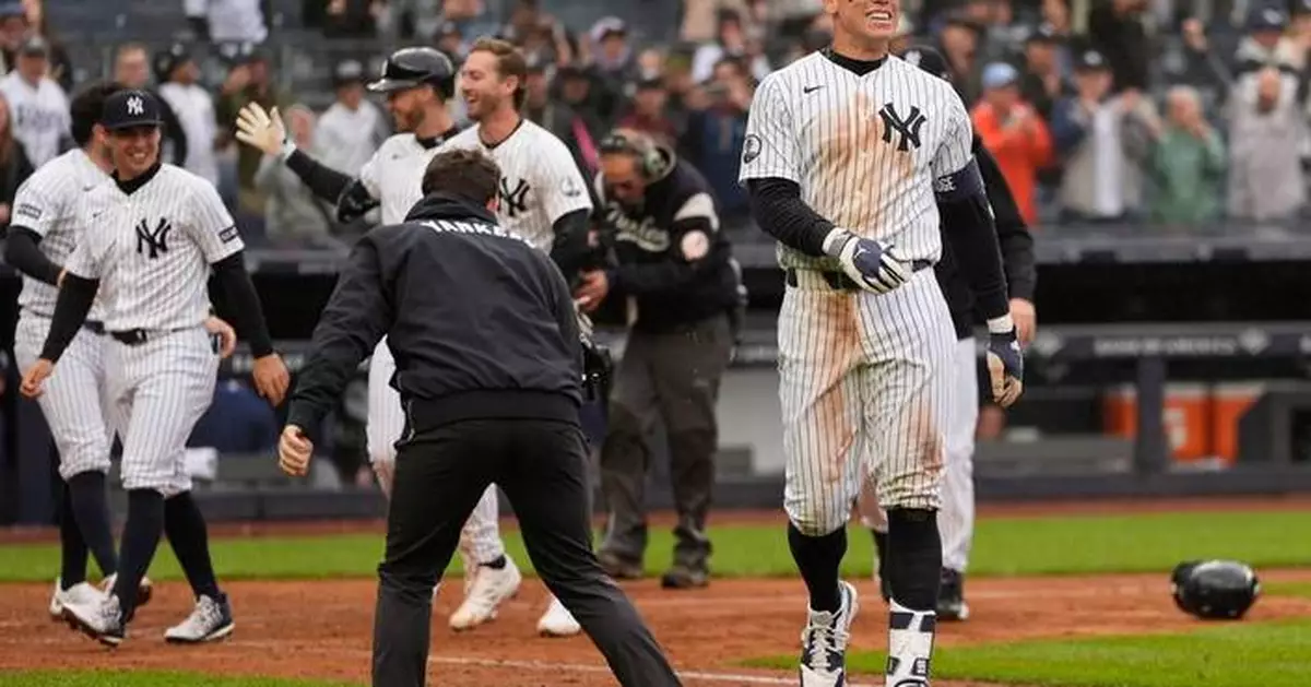 Aaron Judge stops 11-game homerless drought, 2-run walk-off homer in 9th lifts Yankees over Rays 2-0
