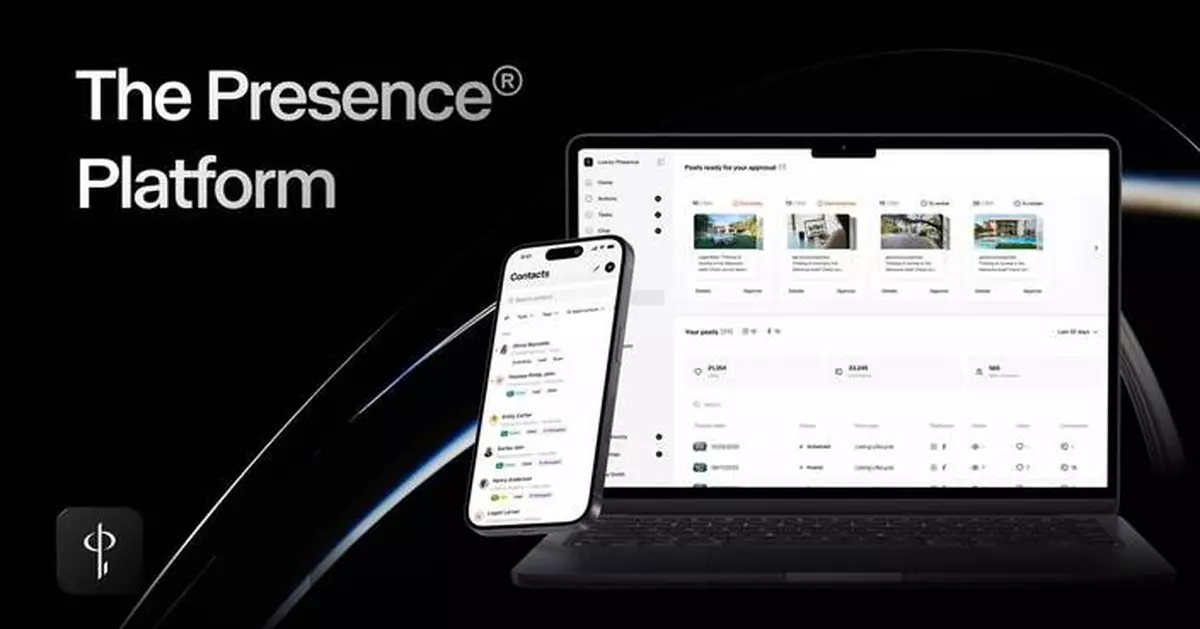 Luxury Presence Launches the New Presence® Platform — the AI Growth System That Helps Agents Attract Clients, Turn Their Database Into Deals, and Build Lifelong Relationships