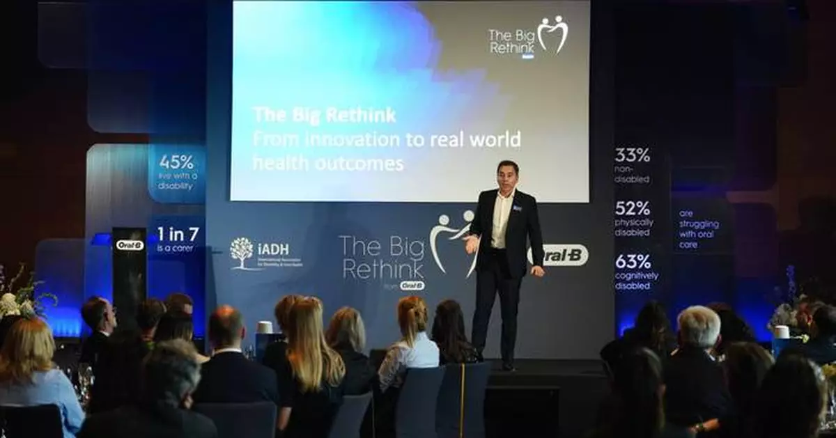 Oral‑B Announces The Big Rethink 2026, Launching One of Europe’s Largest Disability‑Focused Oral Health Studies