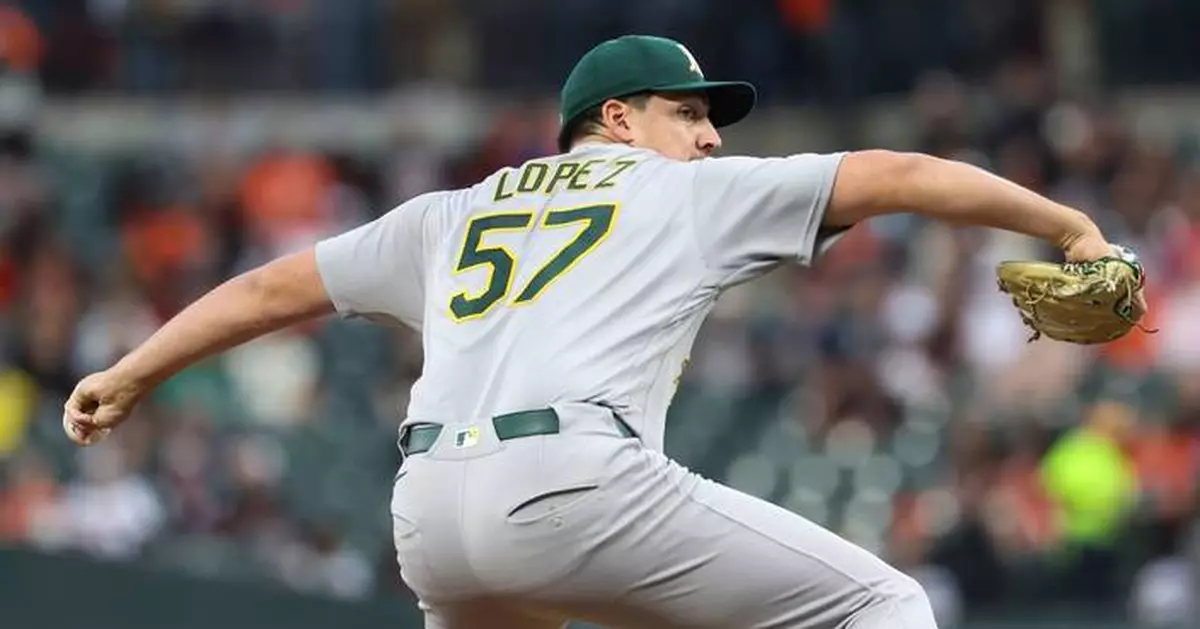 Nick Kurtz’s 2-run triple highlights a 3-run fifth as the Athletics edge the Orioles 4-3