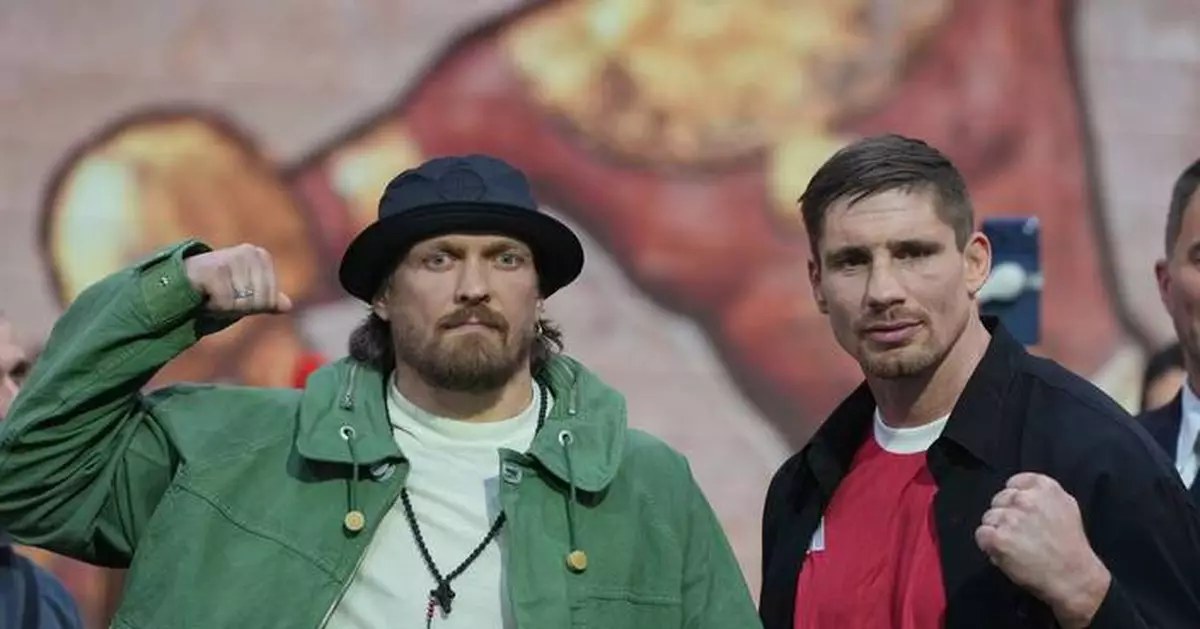 Usyk and Mayweather put kickboxers in spotlight as they step into ring against unlikely opponents