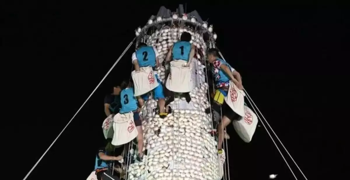 Bun Scrambling Final Set for May 24 at Cheung Chau's Pak Tai Temple Playground