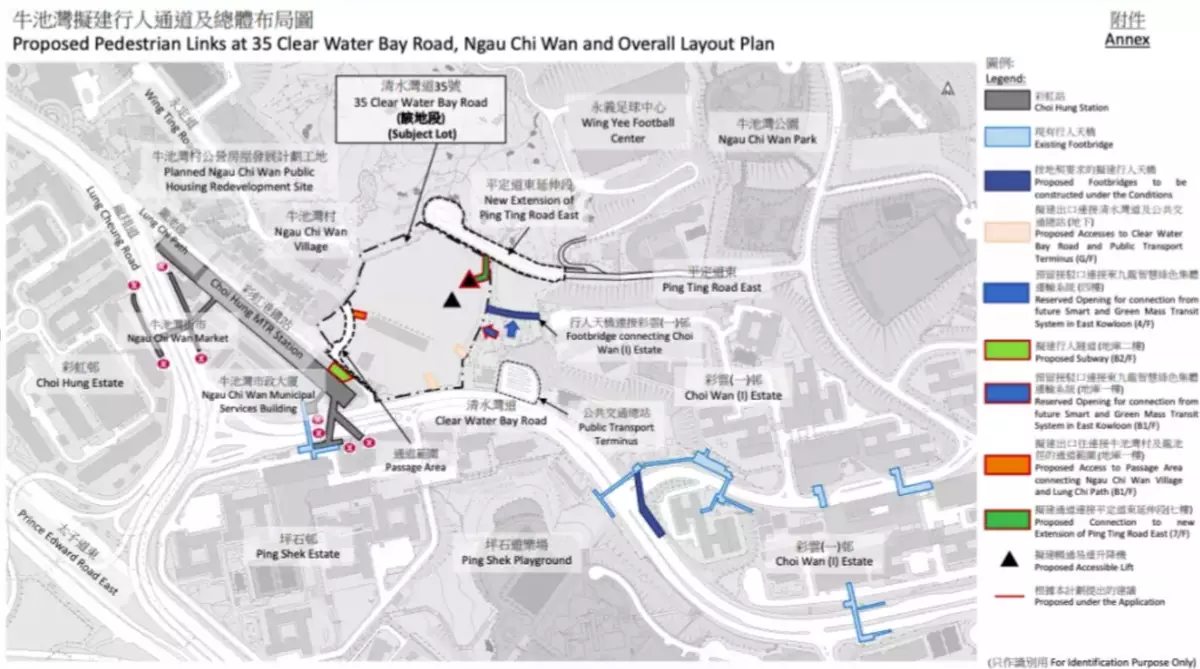 Ngau Chi Wan Pedestrian Links Approved to Enhance Connectivity and Support District Accessibility