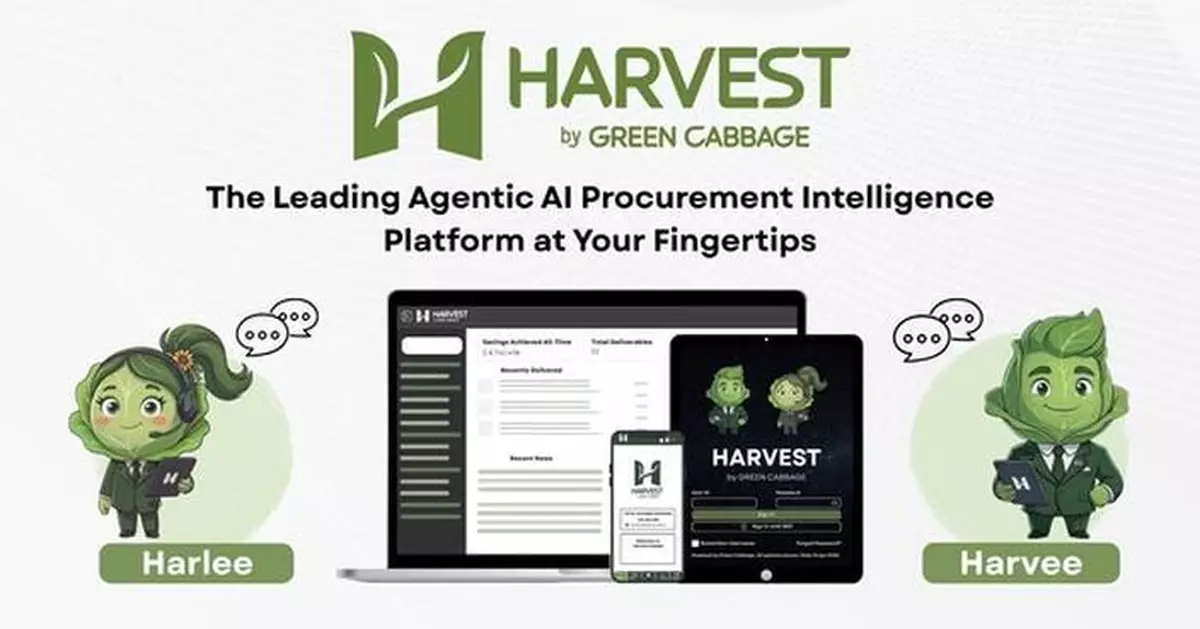 Green Cabbage Launches 'Harvest,' the Leading Agentic AI Platform to Drive Faster Decisions, Better Deals, and Smarter Spend