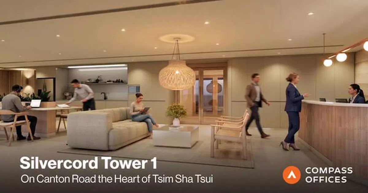 Compass Offices Expands Its Footprint with a New Center at Silvercord Tower 1 in Tsim Sha Tsui