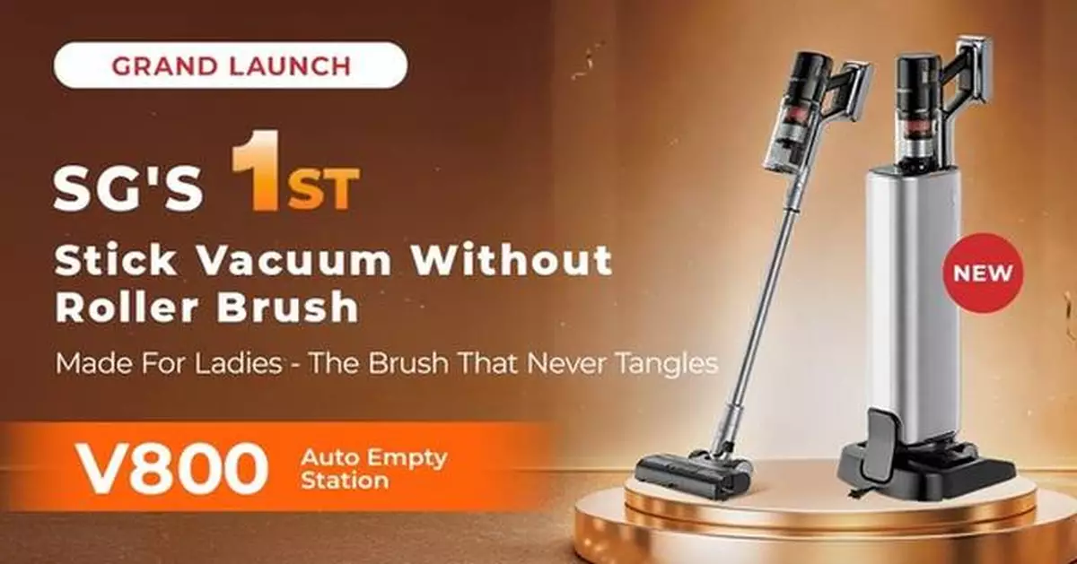 Uwant Launches the V800 in Singapore: The "Brush That Never Tangles" Vacuum Designed for the Modern Singaporean Woman
