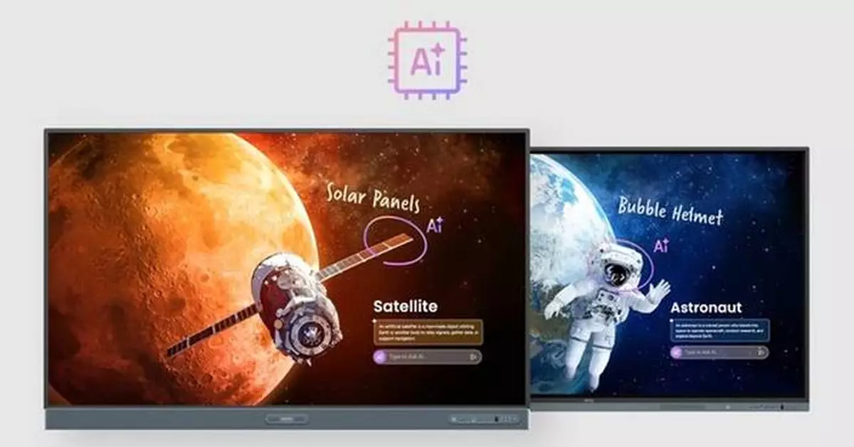 BenQ Launches AI-Optimised Interactive Displays with NPU and Built-In Software Suite for Education