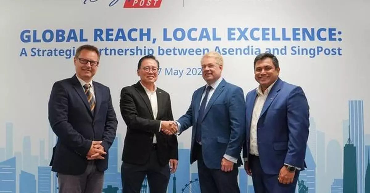 Asendia and Singapore Post Form Strategic Partnership to Strengthen APAC Cross-Border E-commerce Gateway