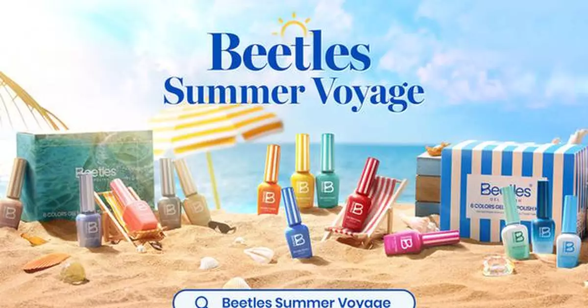 Beetles Summer Voyage by Beetles Gel Polish Sets Sail for Summer 2026--A Color Story Designed to Be Searched, Felt, and Lived