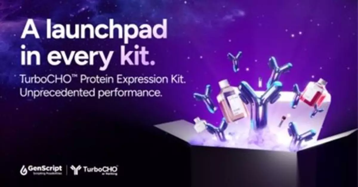 GenScript Launches TurboCHO™ Protein Expression Kit, Delivering the Fastest Path to Antibodies in its Class