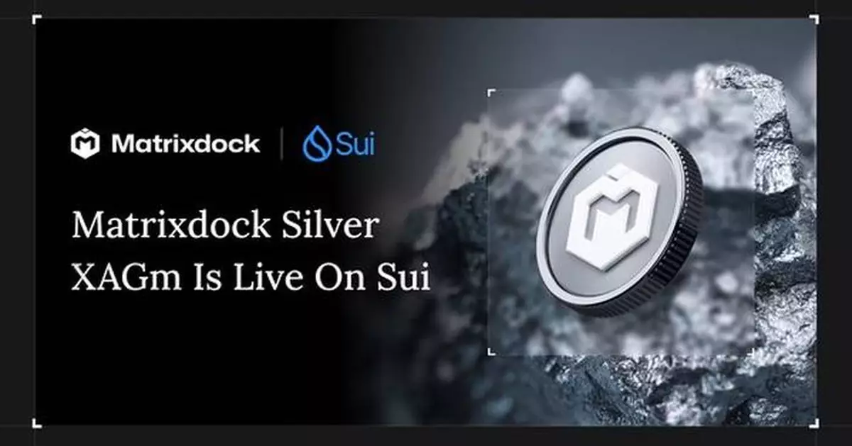 Matrixdock Expands Tokenized Silver (XAGm) to Sui, Enabling Institutional-Grade Access for On-Chain Finance