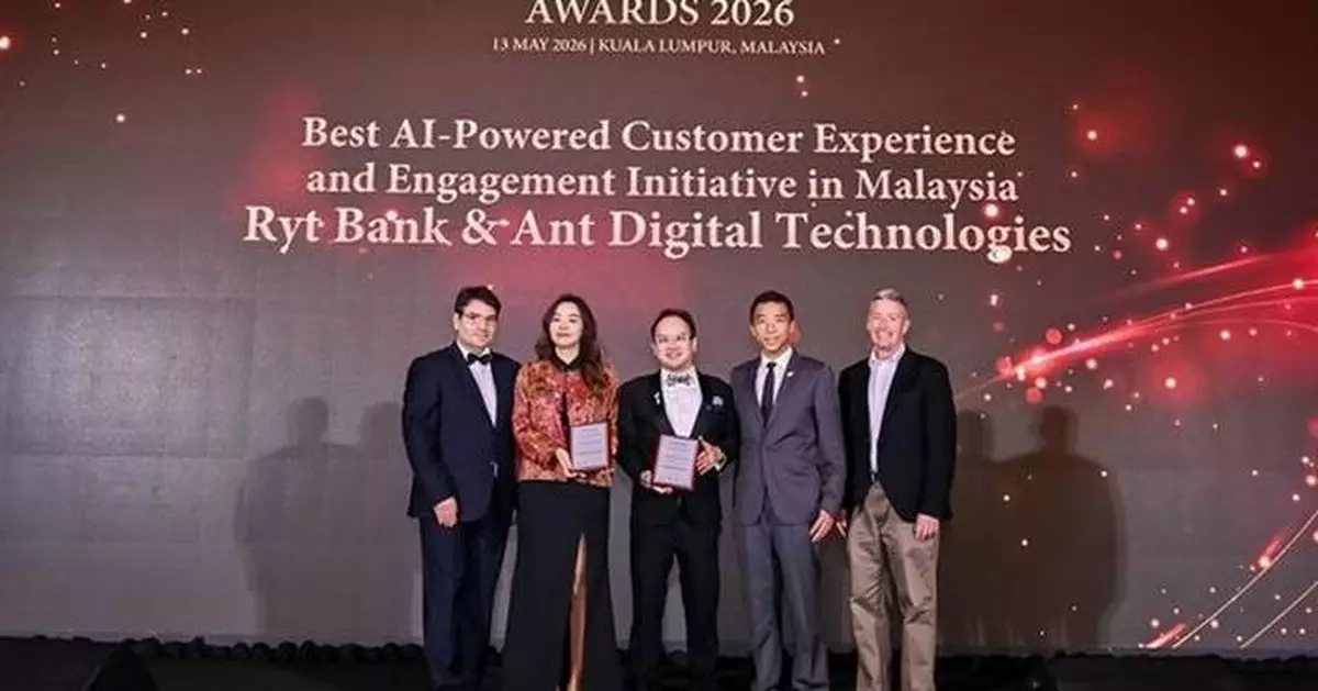 Ant Digital Technologies and Ryt Bank Win Best AI-Powered Customer Experience Award in Malaysia
