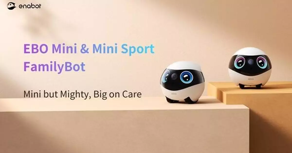 Enabot Introduces EBO Mini &amp; Mini Sport FamilyBots