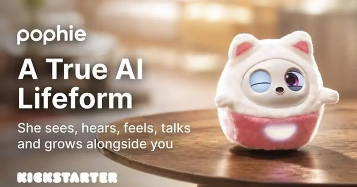 Pophie Hits Kickstarter: Introducing a New AI Lifeform That Sees, Hears, and Grows Alongside You